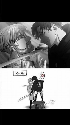 attack on Titan Levi ackerman height #anime