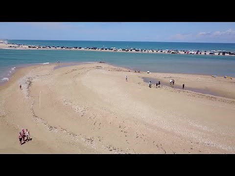 VIDEO: Drone video of new NC island called Shelly Island
