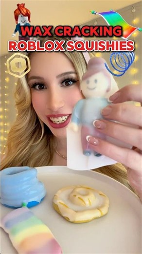 “FAILED” ASMR “ROBLOX” WAX CRACKING SQUISHIES! 😫🥓😱