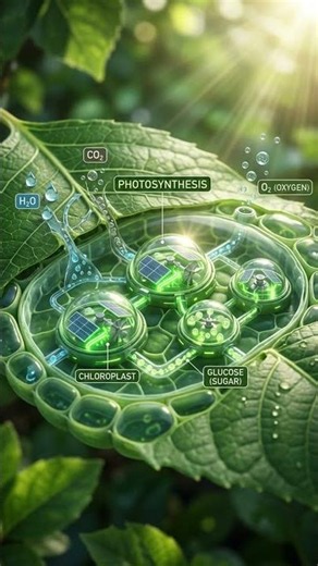 What is the function of chloroplasts? | Biological Science | #Q&A | #GK | #Shorts