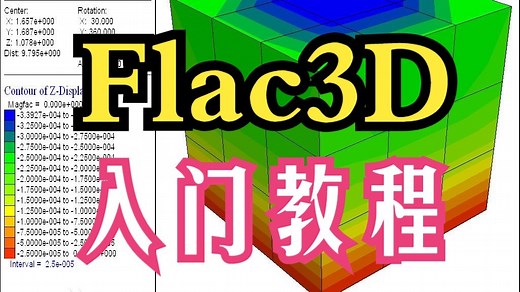 Flac3D入门教程Extrusion建模封装流固耦合案例Flac3D分组出错的解决方法