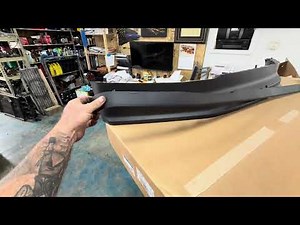 Replacing the lower valance on a 2023-2026 Ford F250 F350 F450