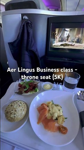 Aer Lingus Business Class.