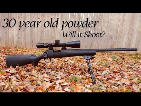 308 with 30 year old powder