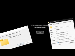 Windows Without The USERS Folder
