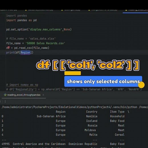 Pandas Basics: How to Show All Columns & Select Columns Like a Pro