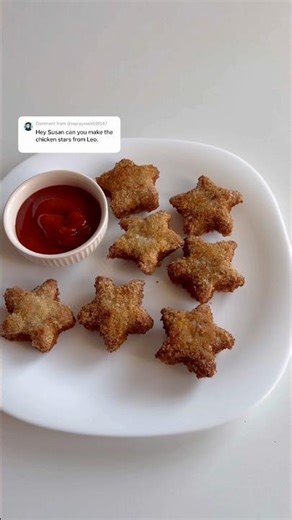 Chicken Stars From Leo 🍗⭐️😋 #chicken #nuggets #chickenstars #leomovie #cartoonedits #viral #fyp