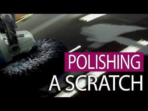How to fix scratches on car