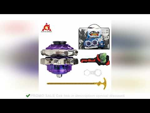 Infinity Nado 3 Original Crack Series 2 In1 Split Transforming Metal Gyro Battle Spinning Top With L