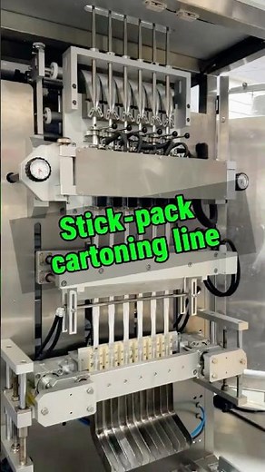 Multi-Lane Stick Pack to Carton & Case | High-Speed End-of-Line Automation #machine