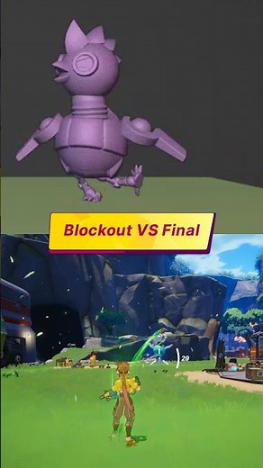 Watch Coco hatch from blockout to final, complete with their signature cock-a-doodle-doo 🐔 | #games