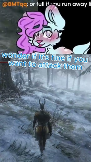 Demonic Sounding Wolves #fyp #fypシ #furry #fox #vtuber #pngtuber #darksouls #darksouls3 #snow #wolve