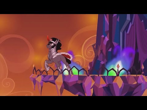My Little Pony FIM: All King Sombra (Crystal War Timeline) Moments