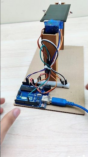 Single Axis Solar using Arduino #arduino #project #diyscienceproject