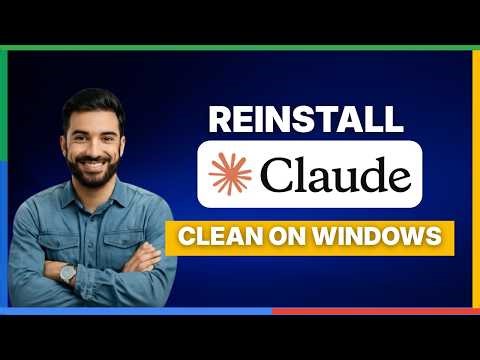 How to reinstall Claude Code clean on Windows[FULL GUIDE]