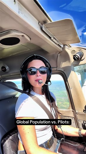 0.02% of Earth's Population Are Pilots