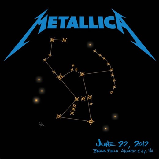 Metallica - June 22, 2012 Orion Music   More Soundcheck - Bader Field, Atlantic City, NJ