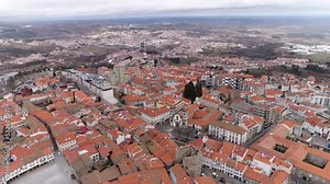 Cathedral Of Guarda, Sé Da Guarda And City View, Portugal