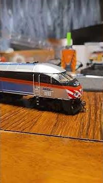 HO-Scale Metra MP36 Modification Project Trial Run