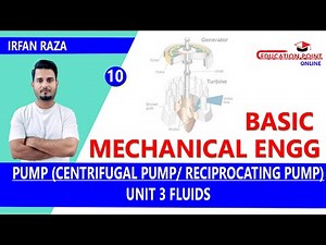 Pump | Centrifugal Pump | Reciprocating Pump | Basic Mechanical Engineering RGPV B.Tech 1st Year