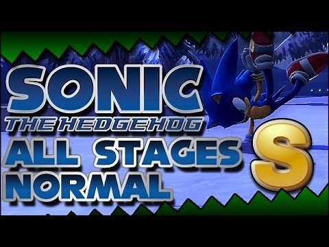 Sonic The Hedgehog (2006) - All Action Stages | S-Rank [No Gems] - Sonic | Normal