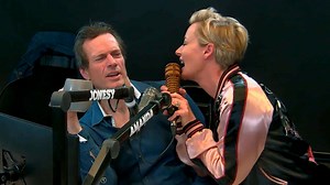 "I am strong, I am invincible, I am woman!" - Helen Reddy (feat. Amanda Keller). | Jonesy & Amanda on GOLD