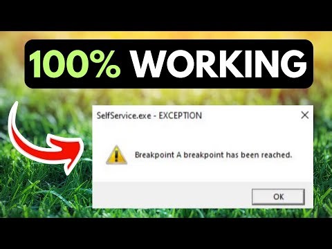 How To Fix Exception Breakpoint Error In Windows