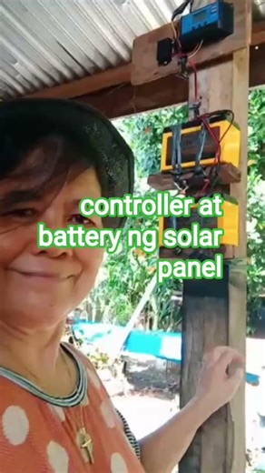 controller at battery of solar panel‪@tetetaganahan795‬