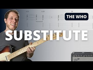 How To Play Substitute by The Who