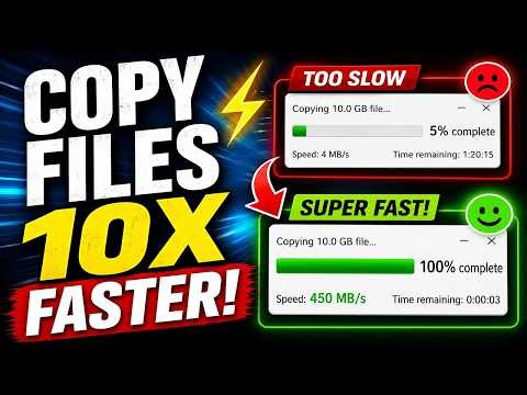 How to Fix Slow file Copying in Windows 11 Like a PRo