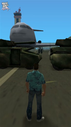 What Happens If You Crash a Plane Into Tanks in EVERY GTA Game #GTA #GTA5 #Gaming #gtaexperiments