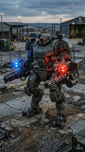 Future War Machines 🤖 AI Powered Combat Robot #futuretech #shortvideo #viral #shorts #ai