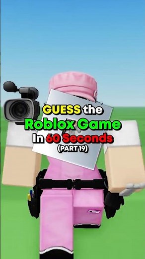 Guess the roblox game in 60 seconds🤔