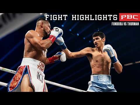 PBC FIGHT HIGHLIGHTS: Fundora vs Thurman | March 28, 2026