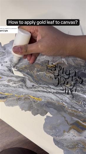 Applying Gold Leaf to Canvas: A Step-by-Step Guide