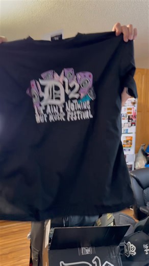 D12 It Ain’t Nothin But Music Festival coming up in 1 month!! Check out some of the exclusive festival merch that they’ll have available! Big thanks to the guys for hooking me up with the 🔥🔥🔥 | Robbie G