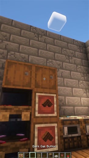 Minecraft Easy Kitchen That Looks INSANELY Realistic #minecraft #minecraftbuilding #shorts