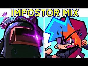 Friday Night Funkin' Mix Universe V0.3 Update | Vs Impostor Mix! (FNF MOD) (Among Us/Black)