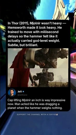 Thor vs. Mjolnir: BTS Secret