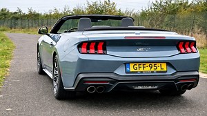 Ford Mustang GT acceleration and high speed test
