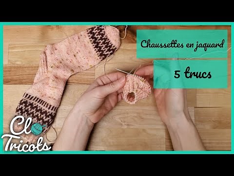 5 trucs pour réussir ses chaussettes en jacquard!