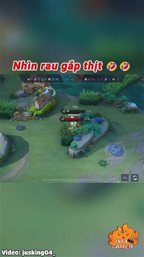 Nhìn rau gắp thịt 🤣🤣 #shorts #lienquanmobile #liênquânmobile #lienquan #liênquân