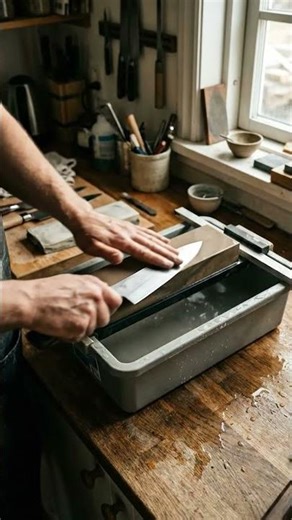 Watch This Dull Knife Become Razor Sharp!