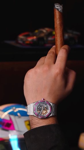 Dubai luxury watches on Instagram: "Something like no other . @dubai.lux.watches - Your premier destination for buying and selling luxury watches. Reference - Audemars Piguet AP Skeleton Double Balace wheel Open Worked in white frosted with Ruby settings Limited to 5 . AP 15412BC.YG.1224BC.01"