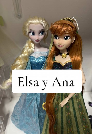 Elsa y Ana ya están juntas ❄️🍀 #coleccionistademuñecas #dolls #frozen #disneycollector #disneycollection