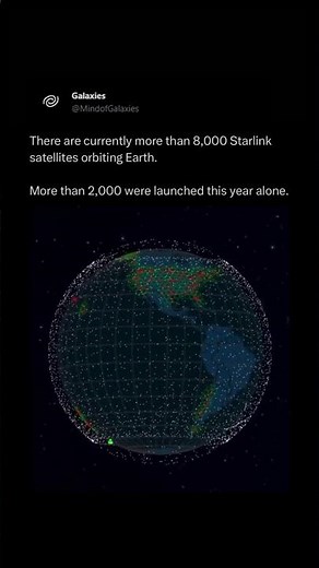 Cluttering the sky with space junk.