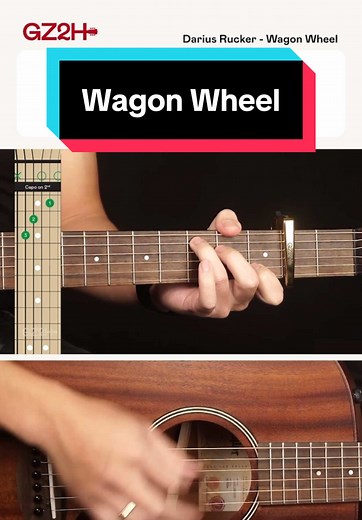 Wagon Wheel Guitar Tutorial: Play Like Darius Rucker