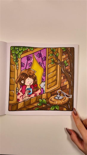 Coloring With Me ✨ Cozy and Cute Girl Moment