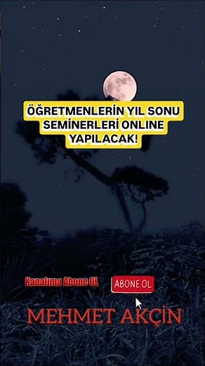 ÖĞRETMENLERİN YIL SONU SEMİNERLERİ ONLINE YAPILACAK! #2026#öğretmenlik#seminer#meb#online
