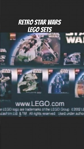 These 2000s Lego Star Wars Sets Are Retro & Nostalgic #legostarwars #nostalgia